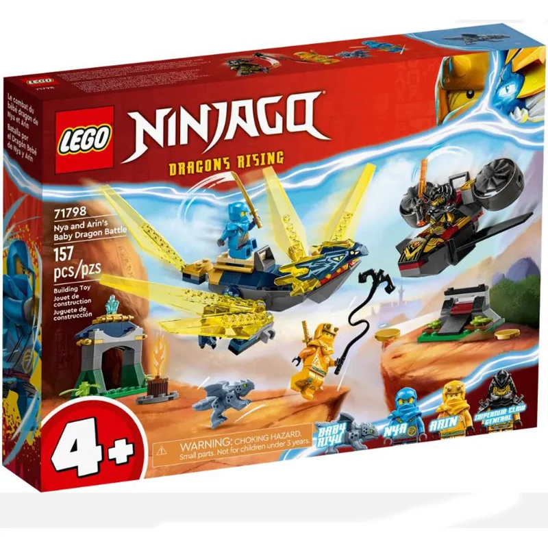 Offering endless joy LEGOLEGO® Ninjago Dragons Rising Nya Arin's Baby Dragon Battle Building Set 71798 Offering endless joy LEGOLEGO® Ninjago Dragons Rising Nya Arin's Baby Dragon Battle Building Set 71798