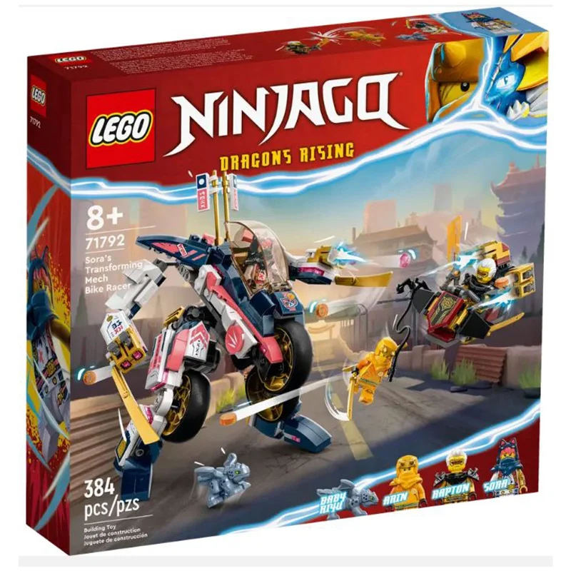 Promoting environmental awareness LEGOLEGO® Ninjago Dragons Rising Sora's Tranforming Mech Bike Building Set 71792 Promoting environmental awareness LEGOLEGO® Ninjago Dragons Rising Sora's Tranforming Mech Bike Building Set 71792