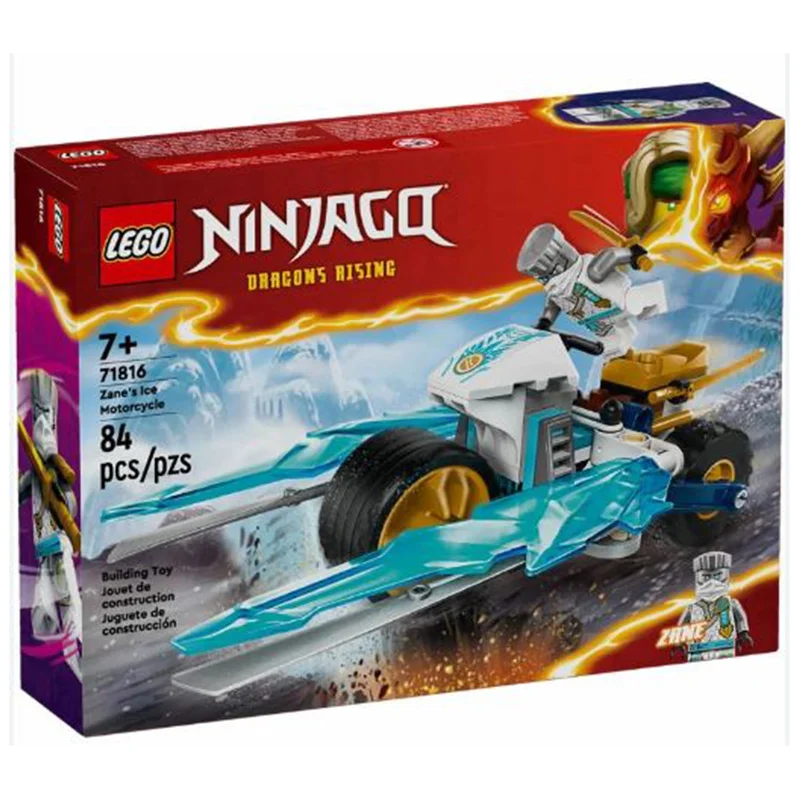 Consistently high-quality LEGO productsLEGO® Ninjago Dragon's Rising Zane's Ice Motorcycle Building Set 71816 Consistently high-quality LEGO productsLEGO® Ninjago Dragon's Rising Zane's Ice Motorcycle Building Set 71816