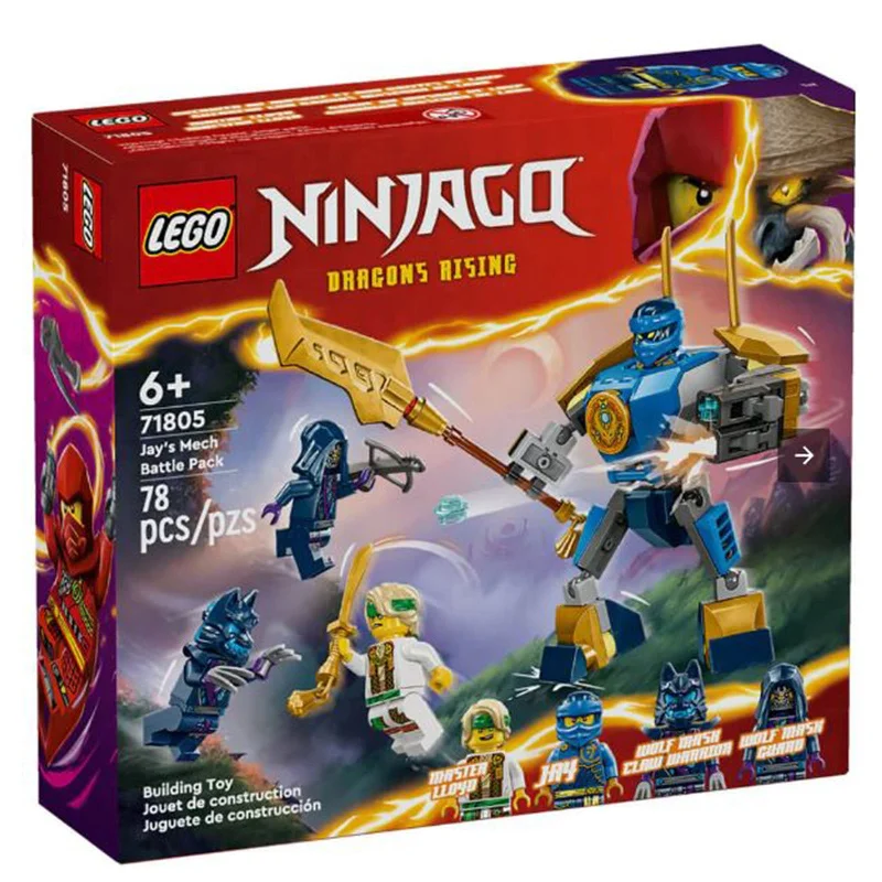 Family-friendly LEGO experiencesLEGO® Ninjago Jay's Mech Battle Pack Building Set 71805 Family-friendly LEGO experiencesLEGO® Ninjago Jay's Mech Battle Pack Building Set 71805