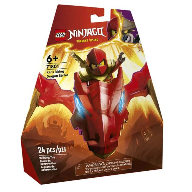 Adorable and charming LEGO charactersLEGO® Ninjago Kai's Rising Dragon Strike Building Set 71801 Adorable and charming LEGO charactersLEGO® Ninjago Kai's Rising Dragon Strike Building Set 71801