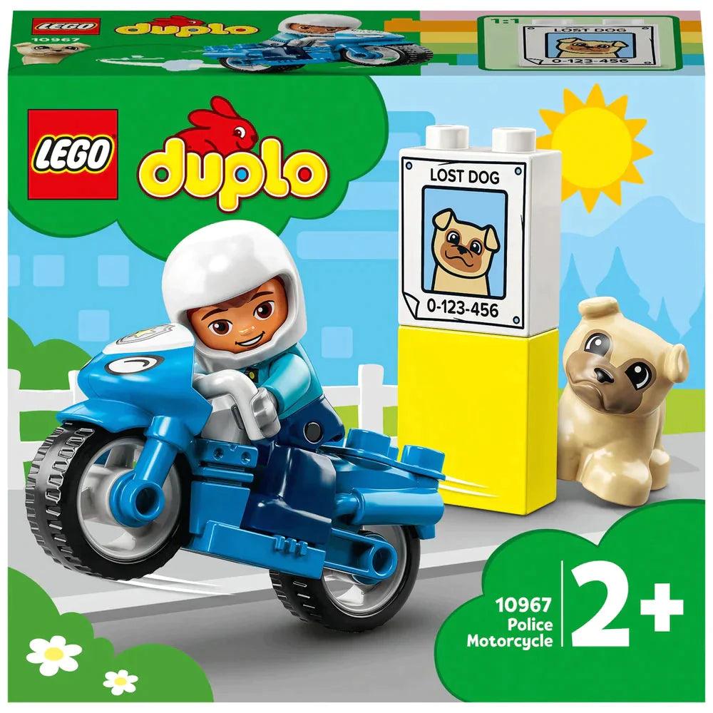 Inspiring future engineers LEGOLEGO DUPLO 10967 Rescue Police Motorcycle