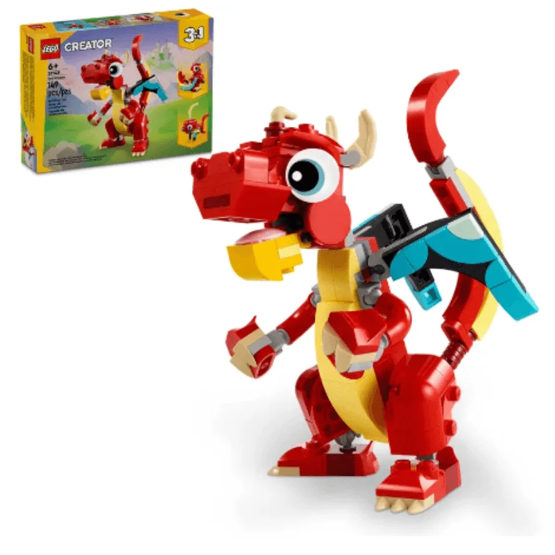 Inspiring architectural interest LEGOLego Red Dragon 3in1 creator 31145