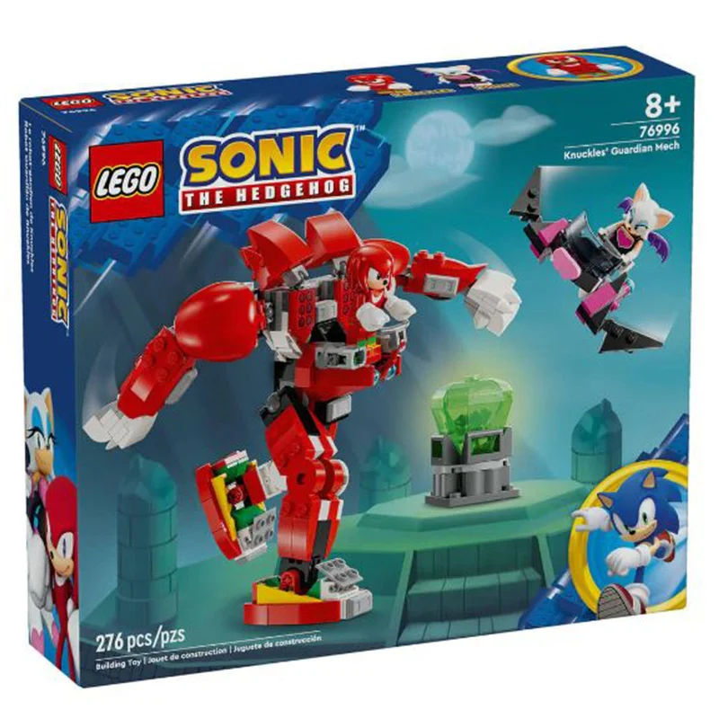 Endlessly replayable LEGO scenariosLEGO® Sonic The Hedgehog Knuckles' Guardian Mech Building Set 76996 Endlessly replayable LEGO scenariosLEGO® Sonic The Hedgehog Knuckles' Guardian Mech Building Set 76996