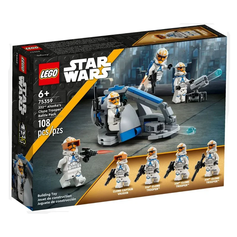 Beautifully crafted LEGO sculpturesLEGO® Star Wars 332nd Ahsoka's Clone Trooper Battle Pack Building Set 75359 Beautifully crafted LEGO sculpturesLEGO® Star Wars 332nd Ahsoka's Clone Trooper Battle Pack Building Set 75359