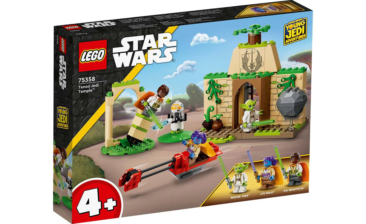 Intricately designed LEGOLEGO® Star Wars™ 75358 Tenoo Jedi Temple
