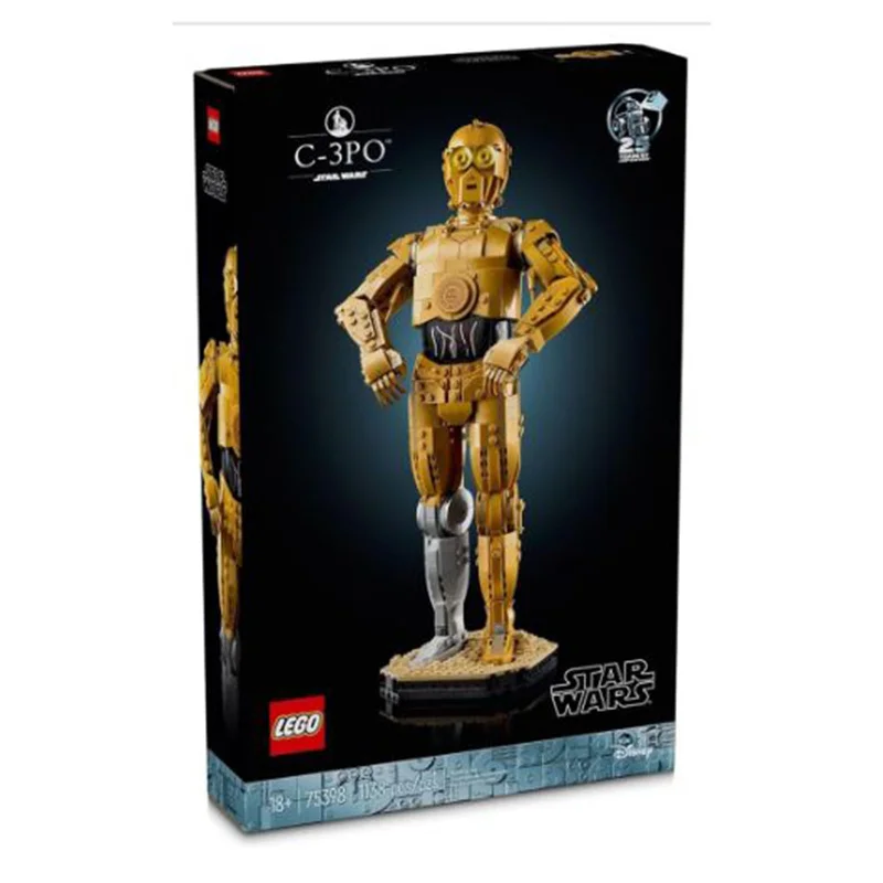 Beautifully crafted LEGO sculpturesLEGO® Star Wars C-3PO Building Set 75398