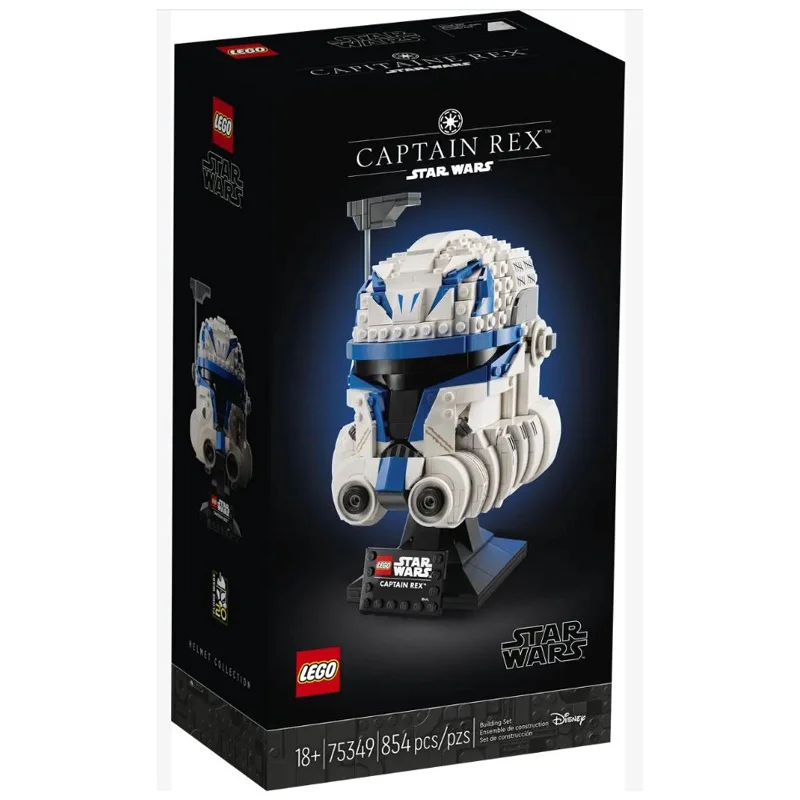 Seamlessly fitting LEGO connectionsLEGO® Star Wars Captain Rex Helmet Building Set 75349 Seamlessly fitting LEGO connectionsLEGO® Star Wars Captain Rex Helmet Building Set 75349