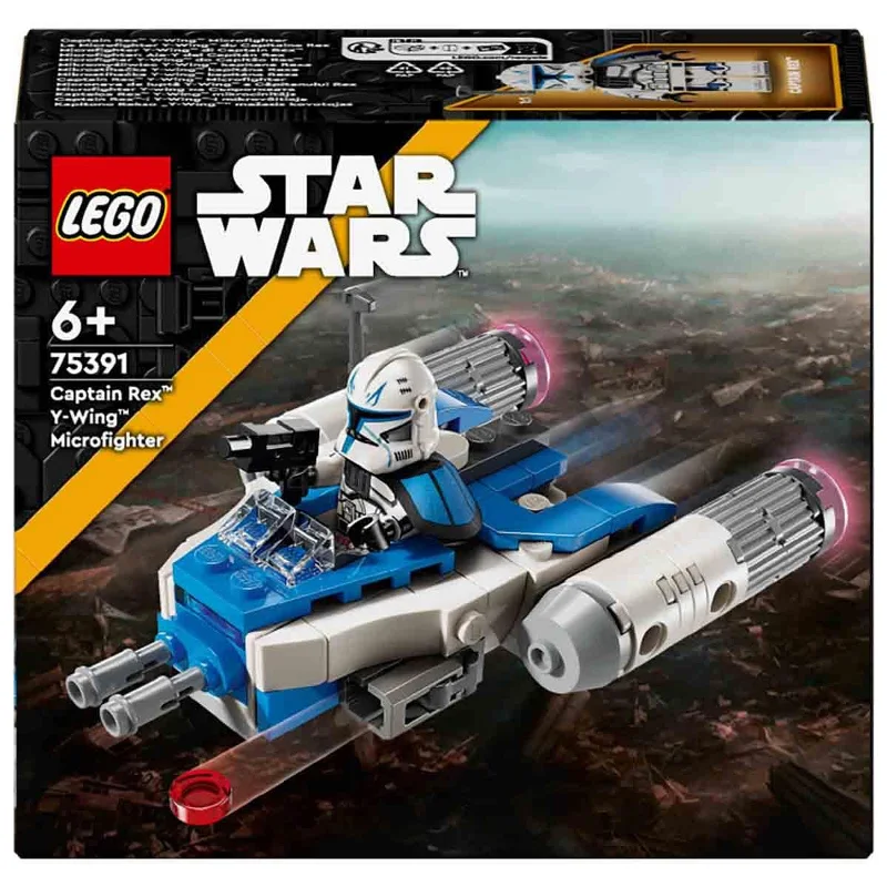 Encouraging hand-eye coordination LEGOLEGO® Star Wars Captain Rex Y-Wing Microfighter Building Set 75391 Encouraging hand-eye coordination LEGOLEGO® Star Wars Captain Rex Y-Wing Microfighter Building Set 75391