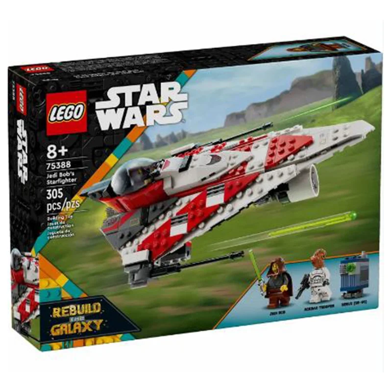 Offering a wide range of themes LEGOLEGO® Star Wars Jedi Bob's Starfighter Building Set 75388 Offering a wide range of themes LEGOLEGO® Star Wars Jedi Bob's Starfighter Building Set 75388