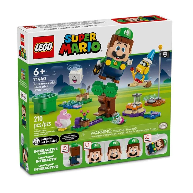 Offering hours of entertainment LEGOLEGO® Super Mario Adventures With Interactive LEGO Luigi Building Set 71440 Offering hours of entertainment LEGOLEGO® Super Mario Adventures With Interactive LEGO Luigi Building Set 71440