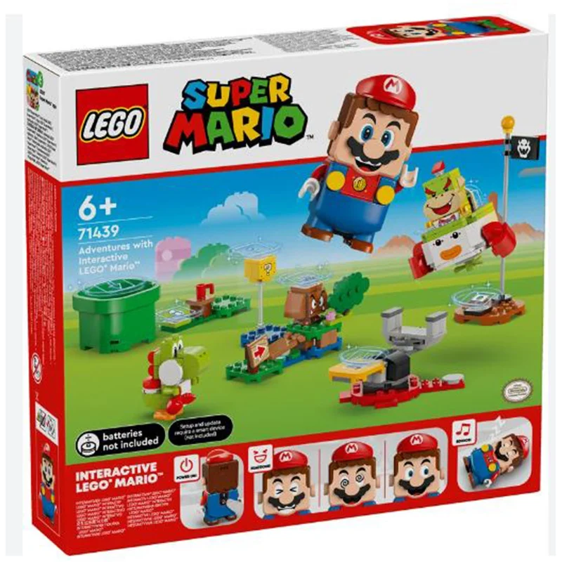 Age-appropriate LEGO toysLEGO® Super Mario Adventures With Interactive LEGO Mario Building Set 71439 Age-appropriate LEGO toysLEGO® Super Mario Adventures With Interactive LEGO Mario Building Set 71439