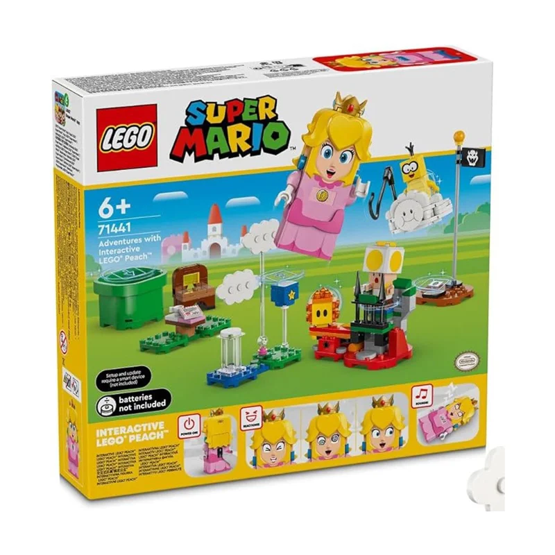 Inspiring problem-solving LEGO challengesLEGO® Super Mario Adventures With Interactive LEGO Peach Building Set 71441 Inspiring problem-solving LEGO challengesLEGO® Super Mario Adventures With Interactive LEGO Peach Building Set 71441