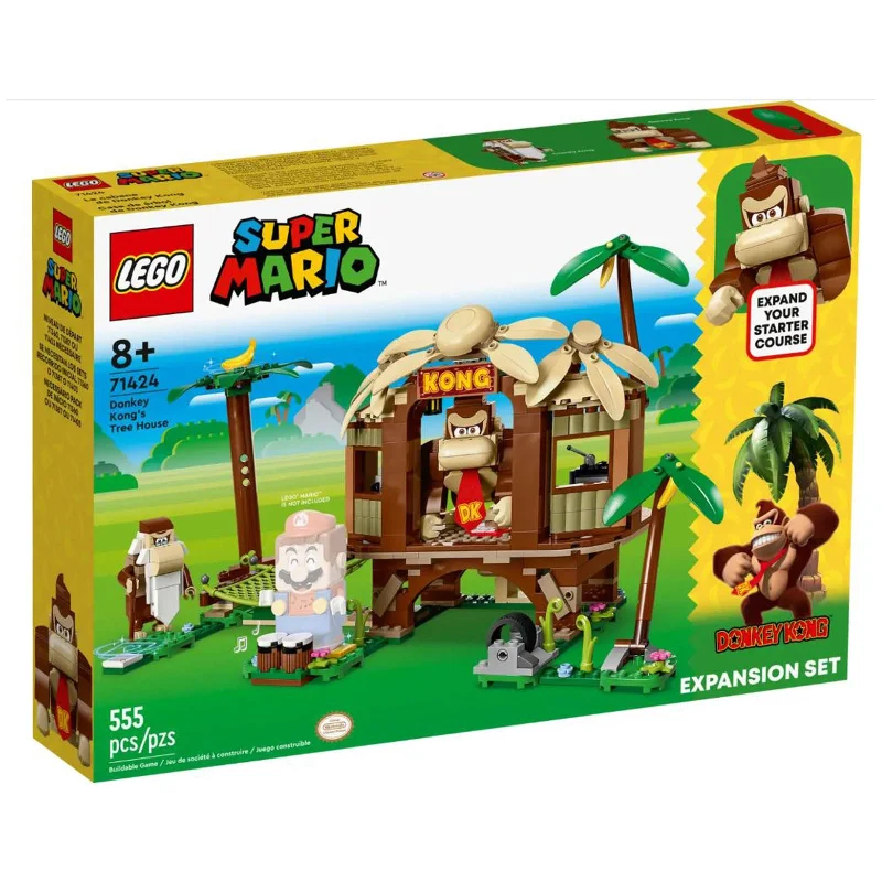 Offering endless possibilities LEGOLEGO® Super Mario Donkey Kong's Tree House Building Set 71424 Offering endless possibilities LEGOLEGO® Super Mario Donkey Kong's Tree House Building Set 71424