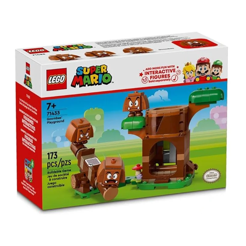 Seamlessly fitting LEGO connectionsLEGO® Super Mario Goombas' Playground Building Set 71433 Seamlessly fitting LEGO connectionsLEGO® Super Mario Goombas' Playground Building Set 71433