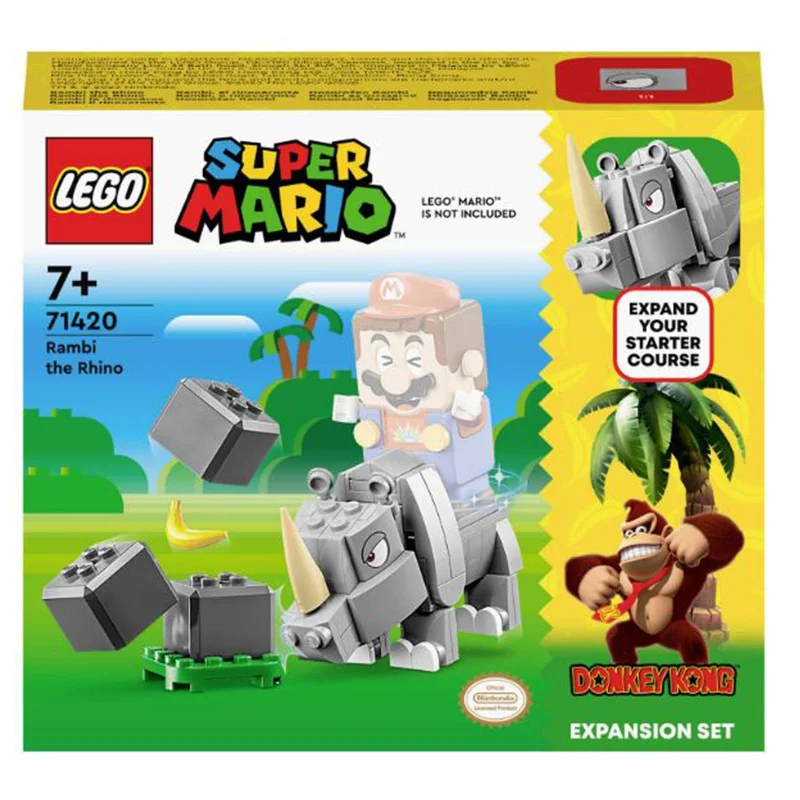 Offering a wide range of themes LEGOLEGO® Super Mario Rambi The Rhino Building Set 71420 Offering a wide range of themes LEGOLEGO® Super Mario Rambi The Rhino Building Set 71420