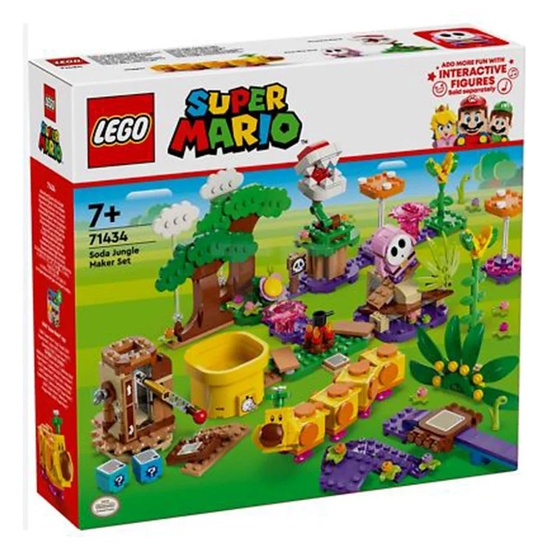 Imagination-sparking LEGO setsLEGO® Super Mario Soda Jungle Maker Set Building Set 71434 Imagination-sparking LEGO setsLEGO® Super Mario Soda Jungle Maker Set Building Set 71434