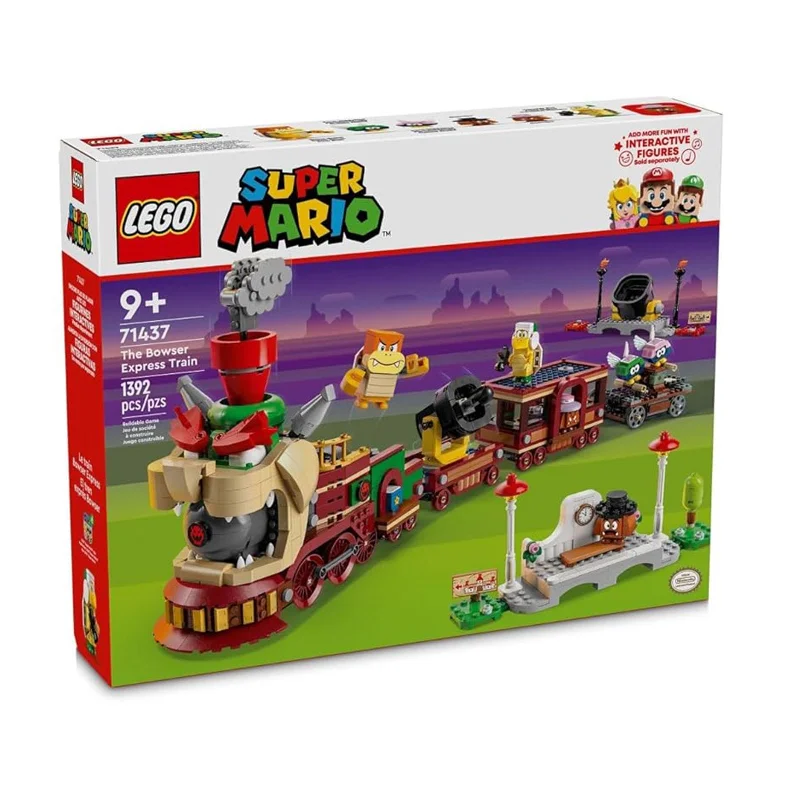 Precisely scaled LEGO miniaturesLEGO® Super Mario The Bowser Express Train Building Set 71437