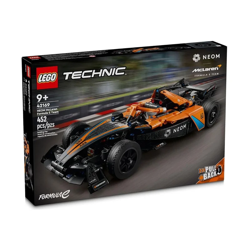 Time-honored LEGO traditionsLEGO® Technic NEOM McLaren Formula E Team Building Set 42169 Time-honored LEGO traditionsLEGO® Technic NEOM McLaren Formula E Team Building Set 42169