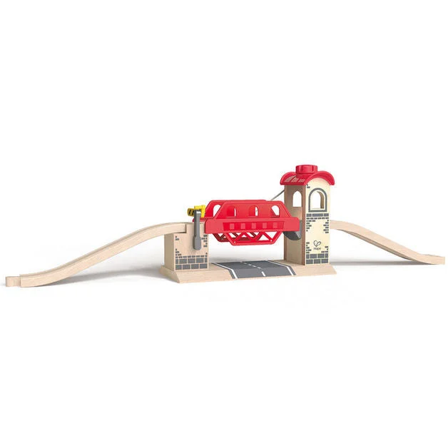 thoughtfully crafted and safe wooden toys                   Lifting Bridge Hape