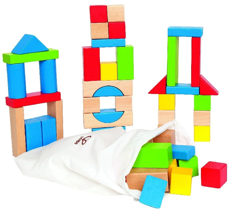 enchanting and whimsical wooden toys for children                   Maple Wooden Blocks Hape