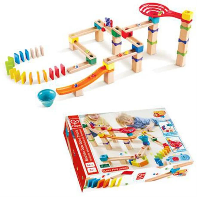 enchanting wooden toys for children                   Marble Run Race Track Wooden Hape