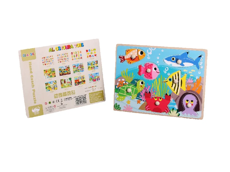skillfully made wooden toys               Marine Animal