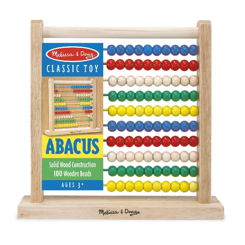 detailed wooden toys                 Melissa & Doug 10493 Abacus Classic Wooden Toy