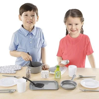 enchanting wooden toys that create lasting memories                   Melissa and Doug Kitchen Accessory Set