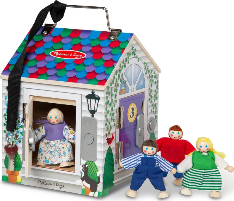 timeless wooden toys                   Melissa and Doug Wooden Doorbell House