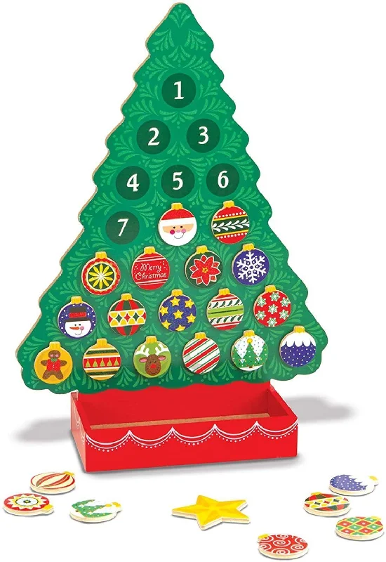 thoughtfully designed wooden toys Melissa & Doug 13571 Countdown to Christmas Wooden Advent Calendar thoughtfully designed wooden toys Melissa & Doug 13571 Countdown to Christmas Wooden Advent Calendar