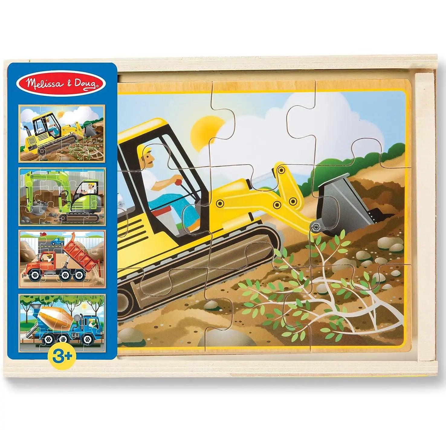 naturally finished and non-toxic wooden toys Melissa & Doug 13792 Wooden Construction Puzzles in a Box naturally finished and non-toxic wooden toys Melissa & Doug 13792 Wooden Construction Puzzles in a Box