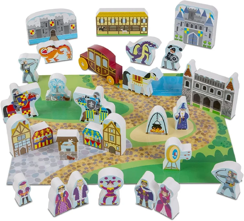 detailed and intricate wooden toys Melissa & Doug 10979 Wooden Town Play Set With Storage Tray (32pc) detailed and intricate wooden toys Melissa & Doug 10979 Wooden Town Play Set With Storage Tray (32pc)