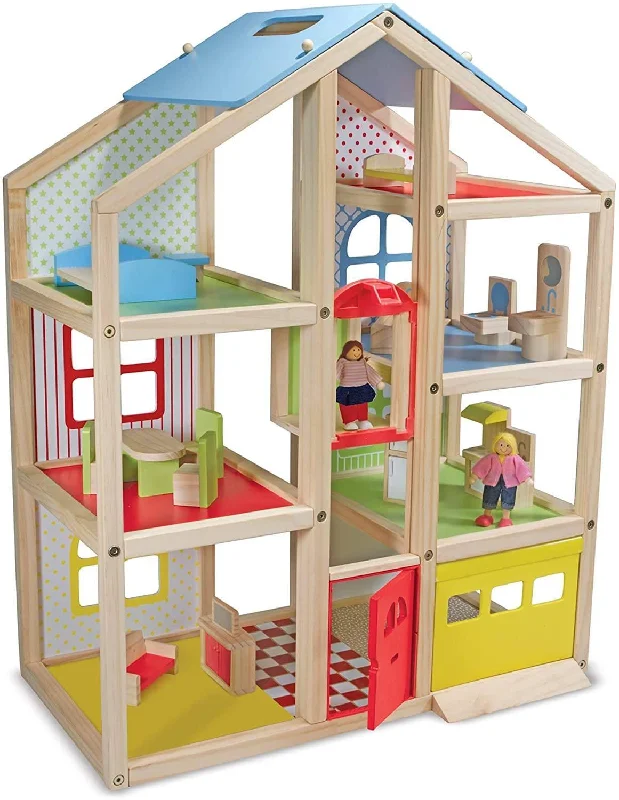 enchanting wooden toys that bring joy and happiness to children Melissa & Doug Hi-Rise Wooden Dollhouse and Furniture Set enchanting wooden toys that bring joy and happiness to children Melissa & Doug Hi-Rise Wooden Dollhouse and Furniture Set