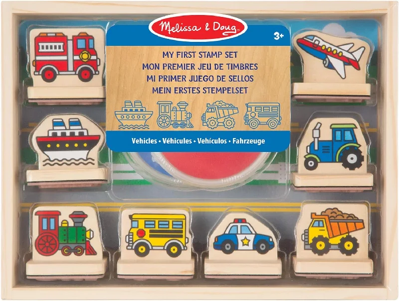 vibrant and colorful wooden toys for toddlers Melissa & Doug My First Wooden Stamp Set - Vehicles vibrant and colorful wooden toys for toddlers Melissa & Doug My First Wooden Stamp Set - Vehicles