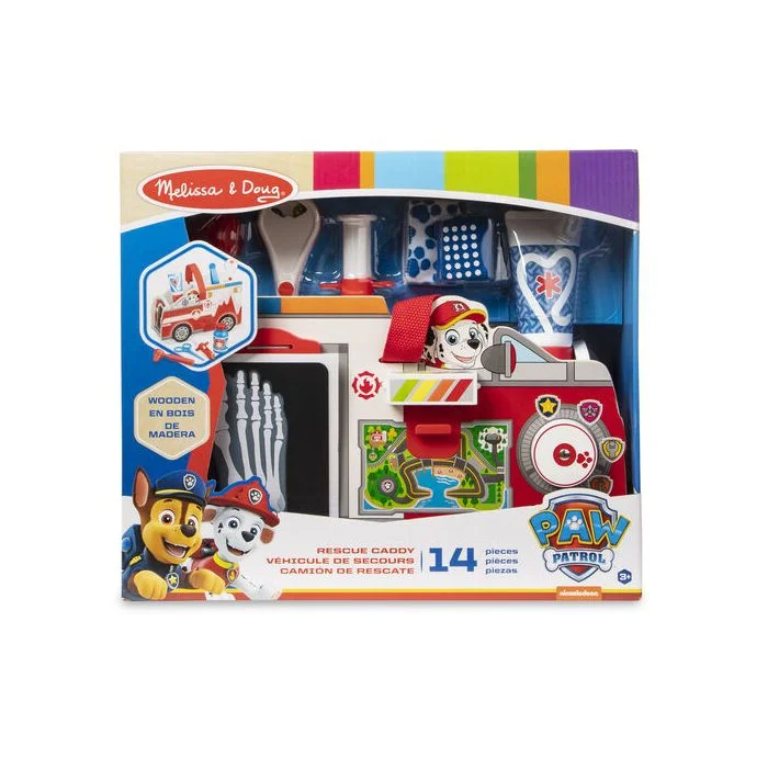enchanting wooden toys for children                   Melissa & Doug PAW Patrol Rescue Caddy