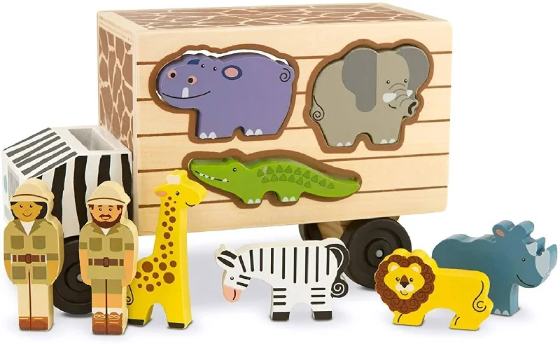 robust and engaging wooden toys for kids Melissa & Doug Safari Animal Rescue Truck - Wooden Toy robust and engaging wooden toys for kids Melissa & Doug Safari Animal Rescue Truck - Wooden Toy