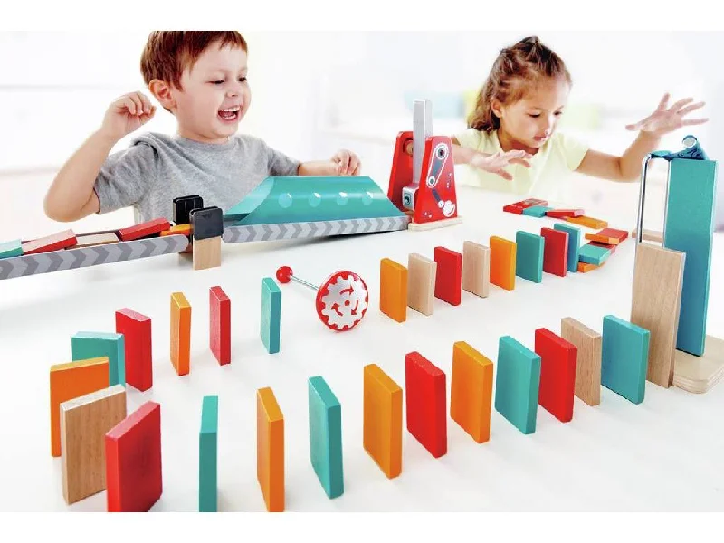 imaginative wooden toys                  Mighty Hammer Domino Hape