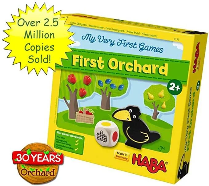 timeless classic wooden toys                   My Very First Games - First Orchard Haba