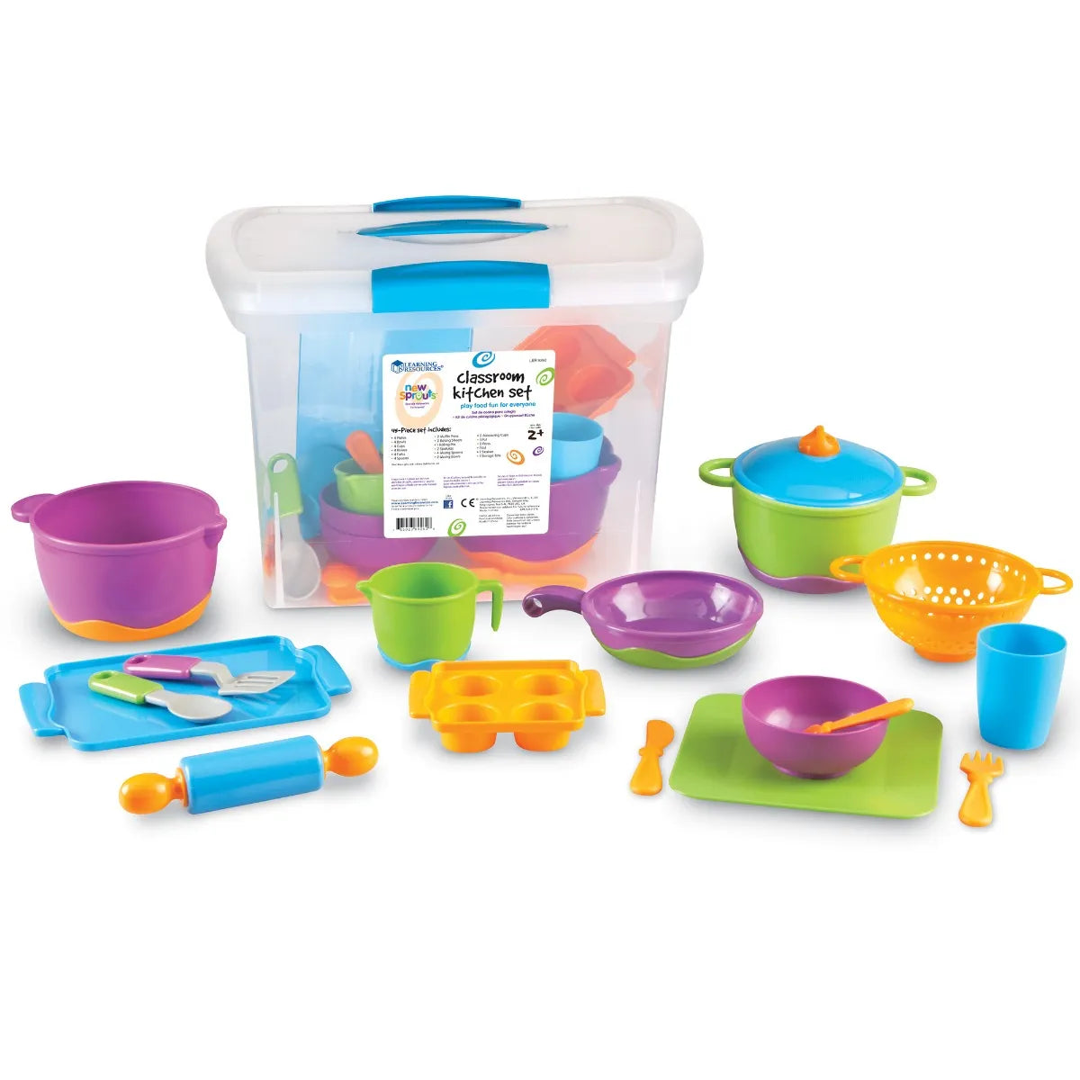 beautiful and detailed wooden toys that inspire creativity New Sprouts Classroom Kitchen Set - Learning Resources beautiful and detailed wooden toys that inspire creativity New Sprouts Classroom Kitchen Set - Learning Resources