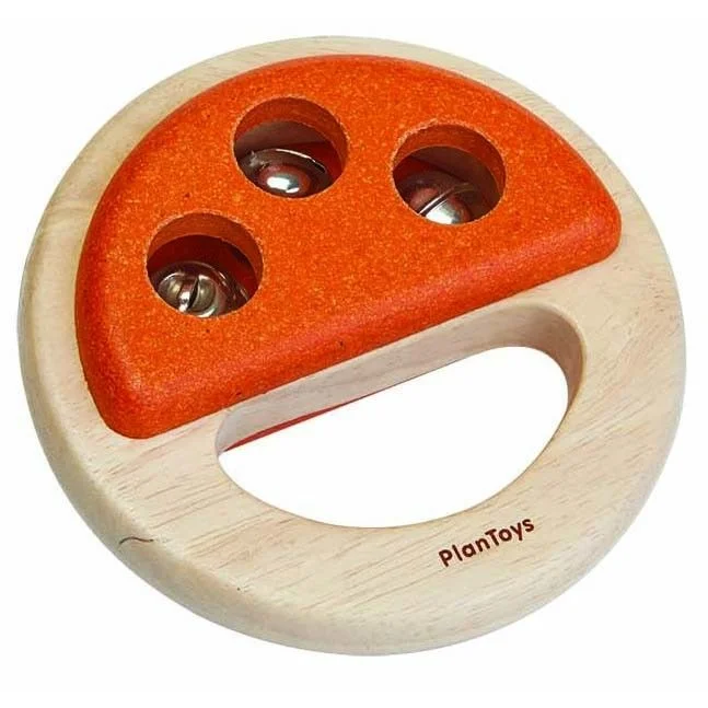 child-safe wooden toys                 Percussion - Plan Toys Bell (6 Pieces in 1 Box)