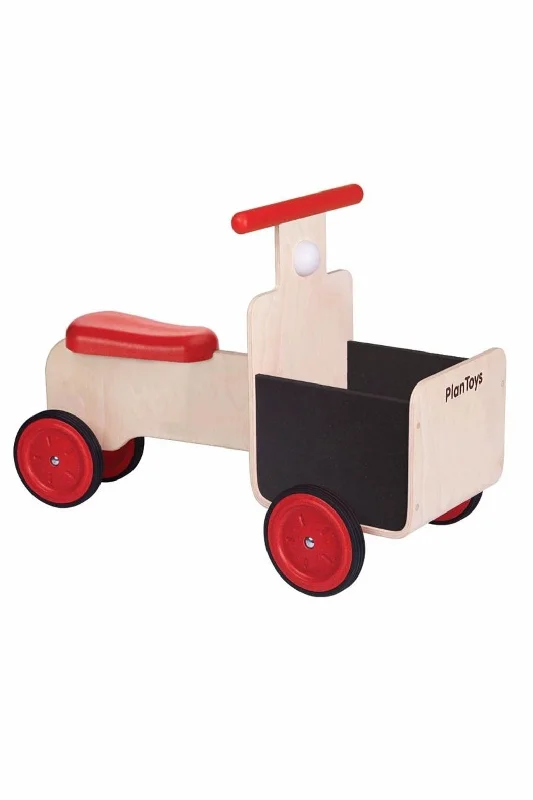 eco-friendly wooden toys made from sustainable materials Plan Toys Delivery Bike- Wooden Toy eco-friendly wooden toys made from sustainable materials Plan Toys Delivery Bike- Wooden Toy