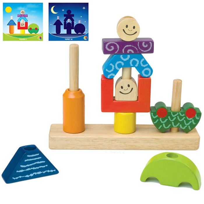safe and appropriate wooden toys for young children                   Smart Toys Day and Night