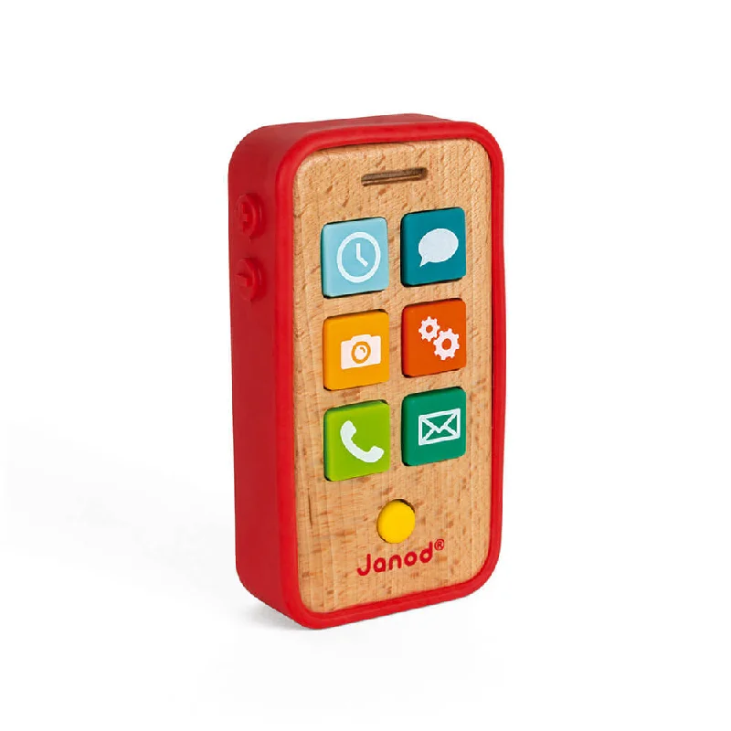 enchanting and whimsical wooden toys that captivate attention                   Sound Telephone Wooden Janod
