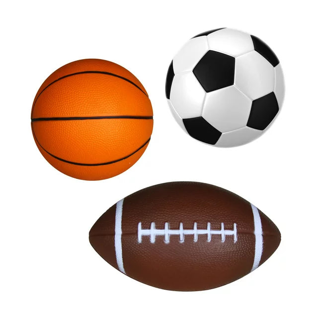 robust and durable wooden toys that are built to last                   Sports 3 Pack Balls