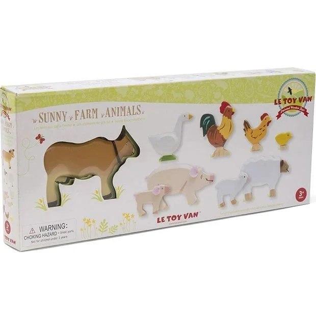 child-safe wooden toys                 Farm Animals wooden