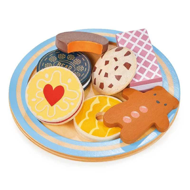thoughtfully designed wooden toys              Teatime Biscuit Plate