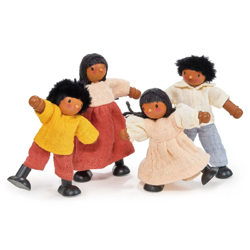 robust and child-safe wooden toys for all ages                   The Berrybunch Doll Family
