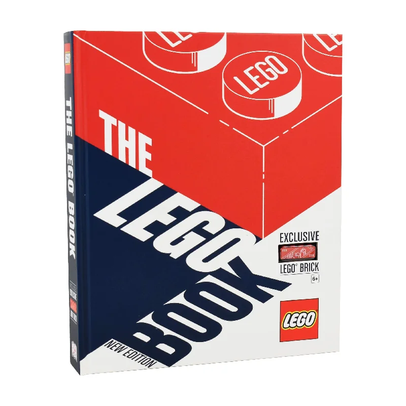 Stress-relieving LEGO buildingThe Lego Book New Edition Exclusive by Lipkowitz Daniel – Ages 5-7 - Hardback