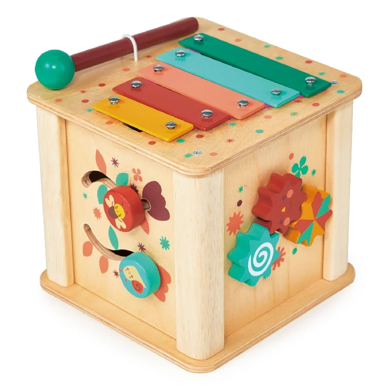 beautifully detailed wooden toys                  Toddler Activity Cube